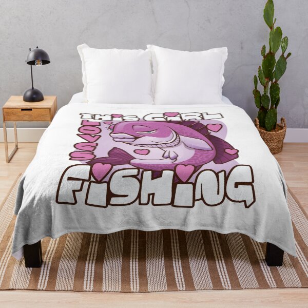 Item preview, Fishing girl angler designed and sold by DerSenat.