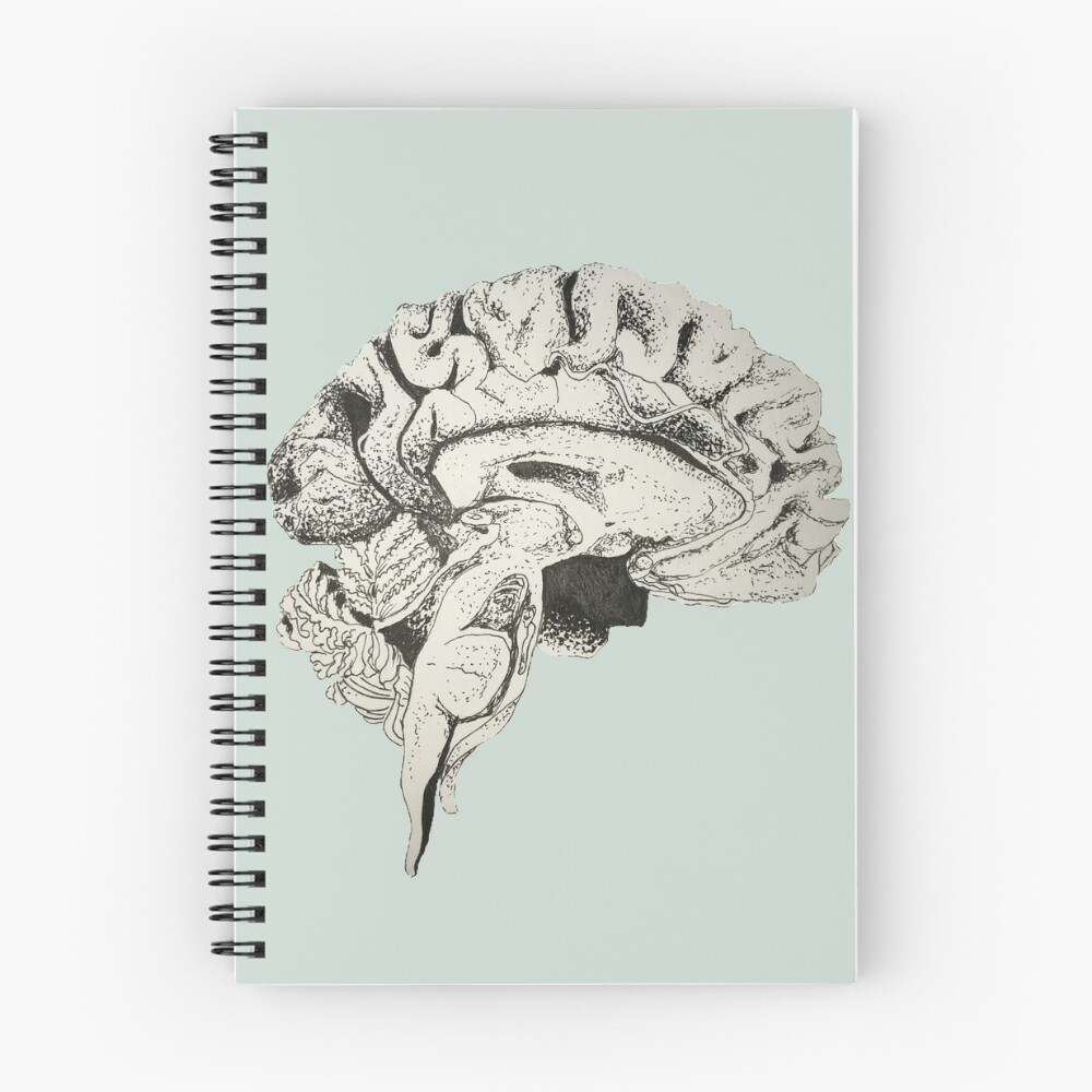 Item preview, Spiral Notebook designed and sold by kunderkoffler.