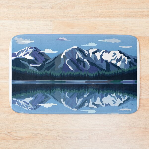 Item preview, Icy Mountains  designed and sold by Alexis Emma.