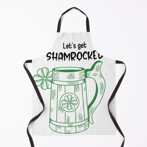 Item preview, lets get shamrocked, st patricks day, shamrocked, irish, clover, drinking shirt designed and sold by cathelkav.