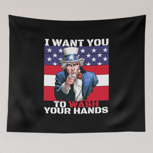 Item preview, I WANT YOU TO WASH YOUR HANDS designed and sold by Gustavevan.