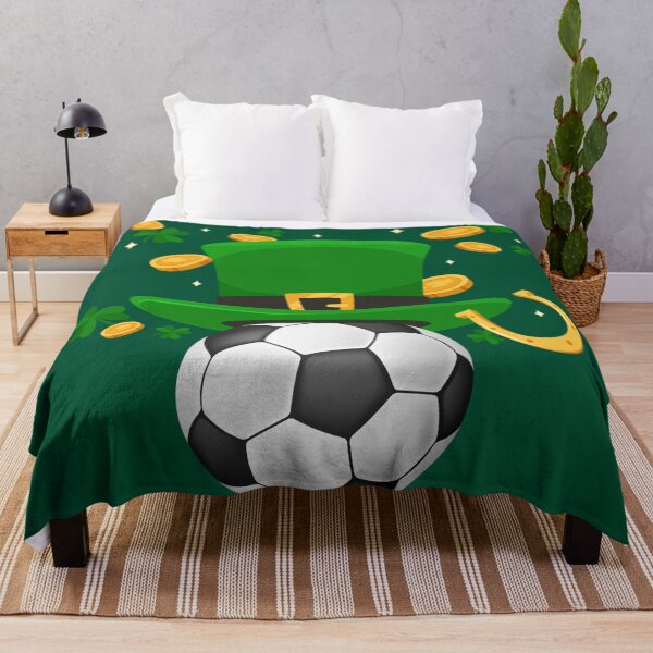 Item preview, Soccer st patrick's day with coins hat designed and sold by smallcatvn.