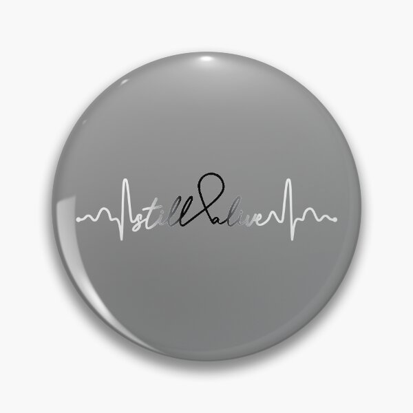 Item preview, Still Alive- Skin Cancer Awareness Gifts for Women Skin Cancer Support Ribbon designed and sold by Awarenessshop.