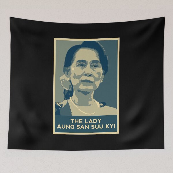 Item preview, AUNG SAN SUU KYI - MYANMAR'S DE FACTRO LEADER designed and sold by Art-Tease.