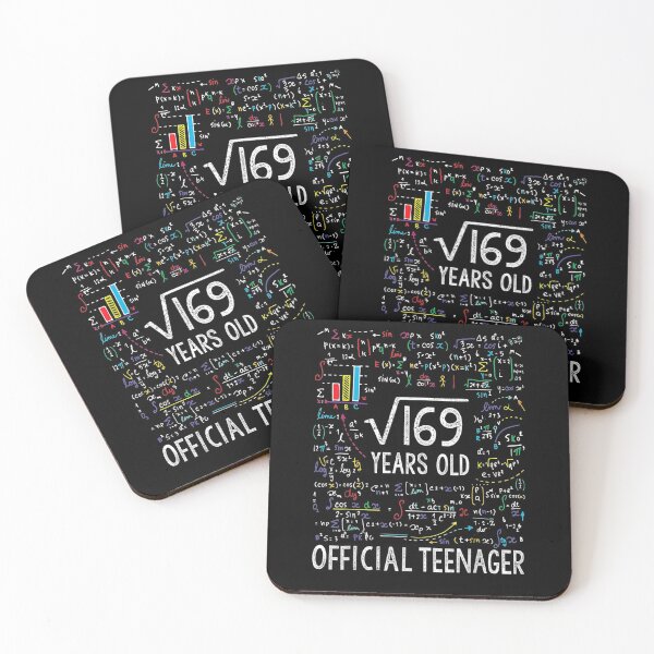 Item preview, Square Root Of 169 13 Years Old Official Teenager Birthday designed and sold by markknotts.