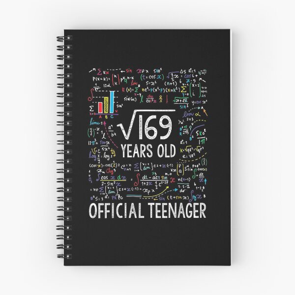 Aperçu de l'œuvre Racine carrée de 169 Anniversaire officiel d'un adolescent de 13 ans créée et vendue par markknotts.