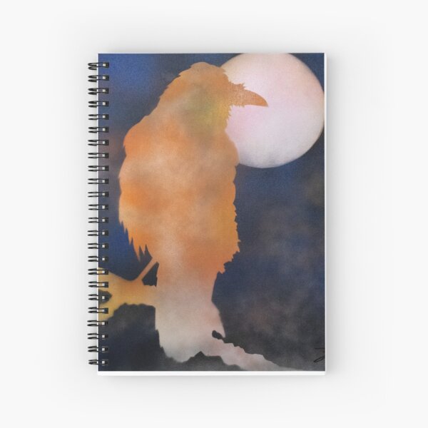 Joshua Tree Raven Spiral Notebook