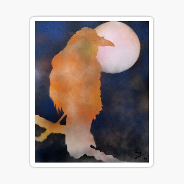 Joshua Tree Raven Sticker