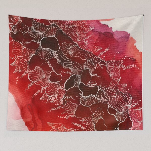 Item preview, Red Peaceful Day  designed and sold by Lois Gardiner.