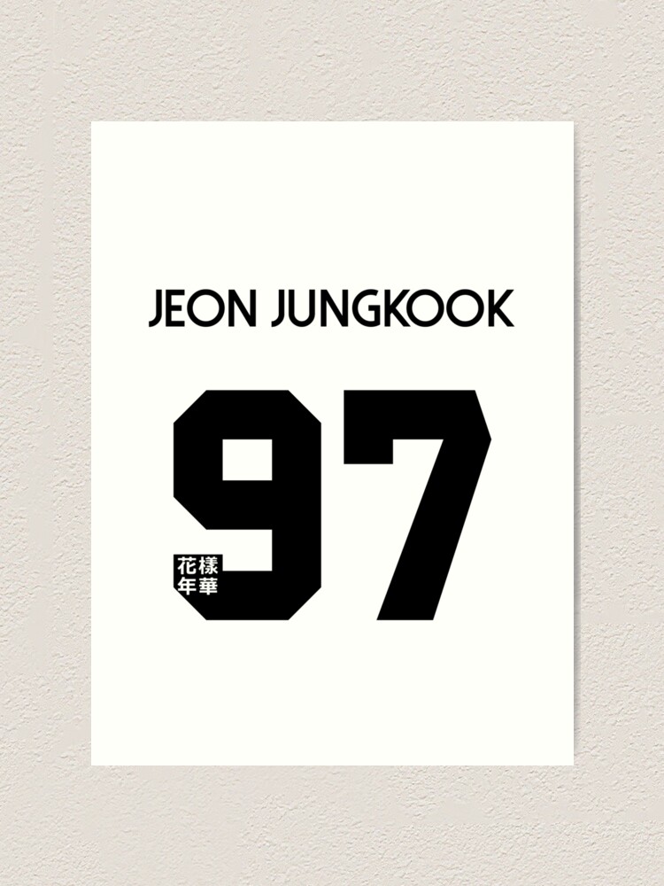 bts jungkook jersey