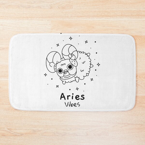 Item preview, Aries Vibes Dogs Of The Zodiac designed and sold by LadyZodiac.