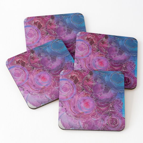 Item preview, Pink and Blue Circular Thoughts designed and sold by Lois Gardiner.