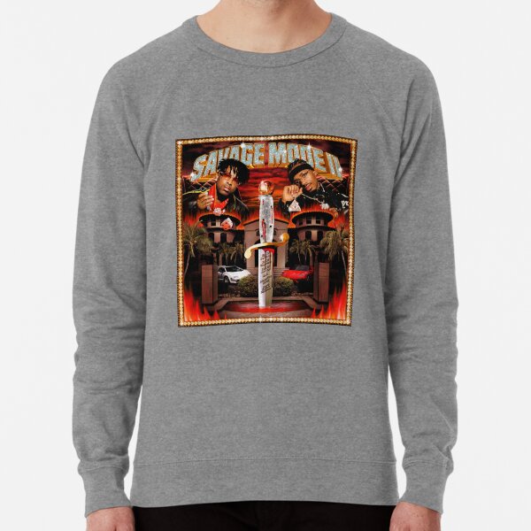 Sudadera savage store naranja