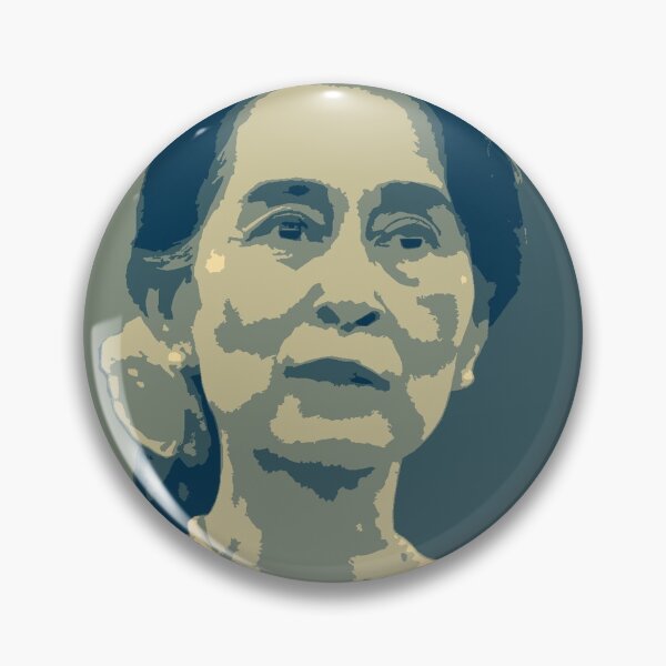 Item preview, AUNG SAN SUU KYI - HERO OF MYANMAR designed and sold by Art-Tease.