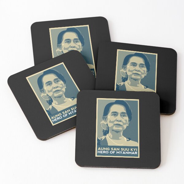 Item preview, AUNG SAN SUU KYI - HERO OF MYANMAR designed and sold by Art-Tease.