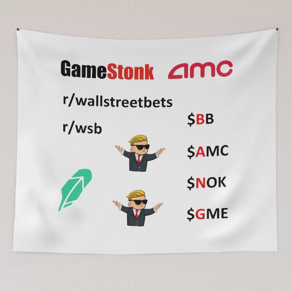 Item preview, WallStreetBets Reddit Gamestonk Pack designed and sold by flyrocket.
