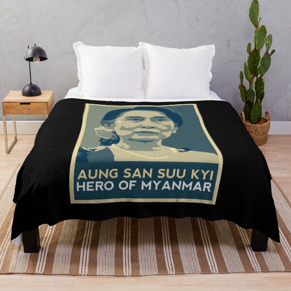 Item preview, AUNG SAN SUU KYI - HERO OF MYANMAR designed and sold by Art-Tease.