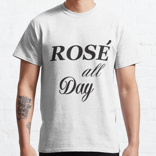 rosé t shirt