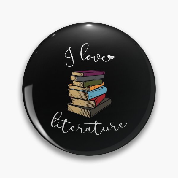 Item preview, I love literature designed and sold by 4stoics.