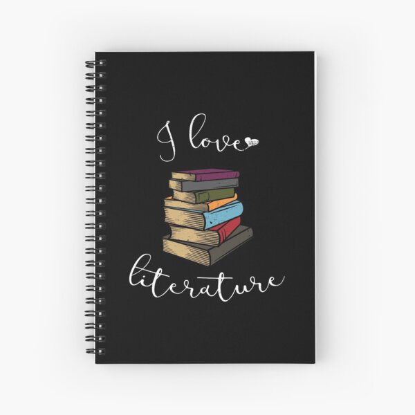Item preview, I love literature designed and sold by 4stoics.