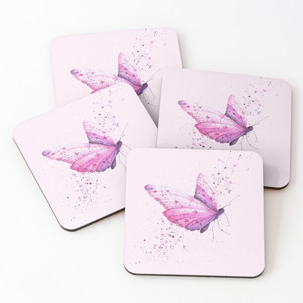 Item preview, Butterfly watercolor splashing SKY designed and sold by loves789.
