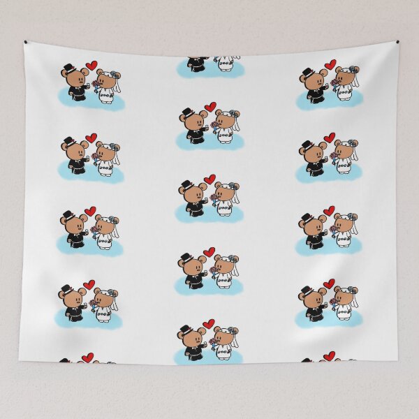 Item preview, Wedding Bears designed and sold by HuiCreations.