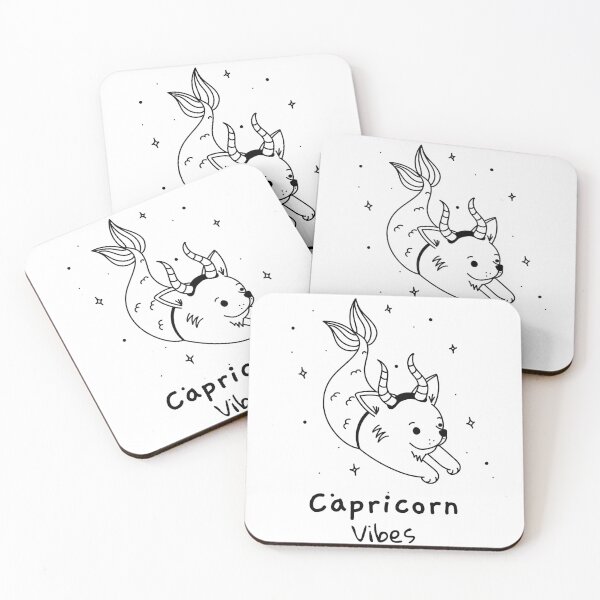 Item preview, Capricorn Vibes Dogs Of The Zodiac  designed and sold by LadyZodiac.