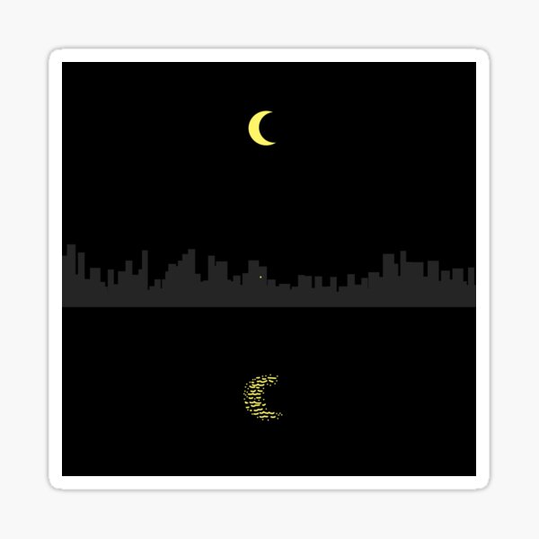 almost everyone is asleep Sticker