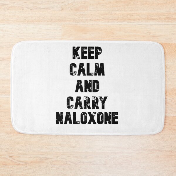 Item preview, KEEP CALM AND CARRY NALOXONE designed and sold by MyFreakyWorld.
