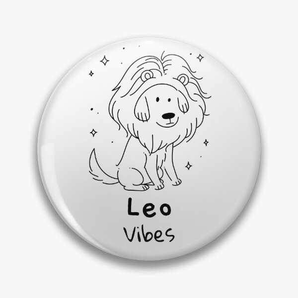 Item preview, Leo Vibes Dogs Of The Zodiac  designed and sold by LadyZodiac.