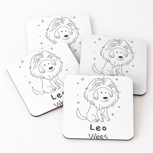 Item preview, Leo Vibes Dogs Of The Zodiac  designed and sold by LadyZodiac.