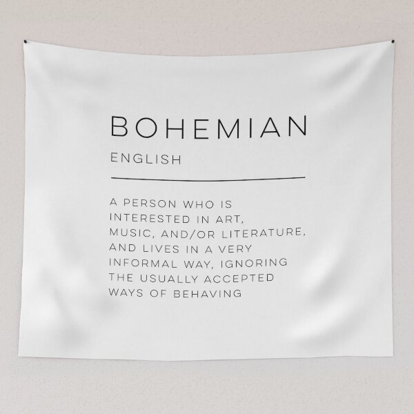 Item preview, Bohemian Definition designed and sold by wisemagpie.