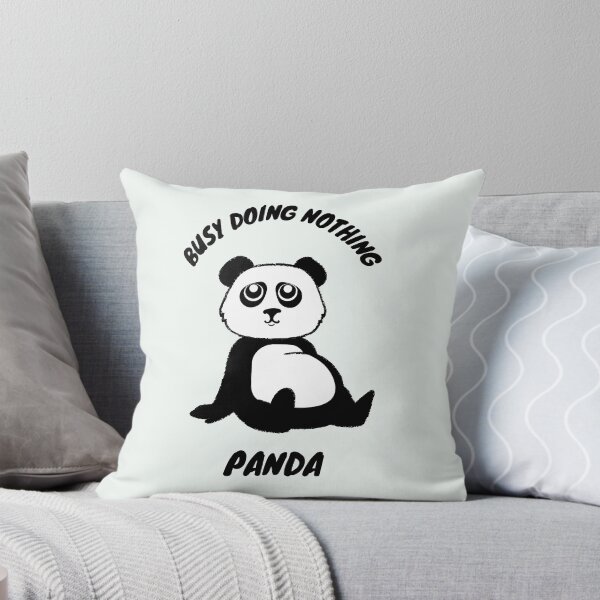 Item preview, Busy Doing Nothing Panda designed and sold by beefrancky.