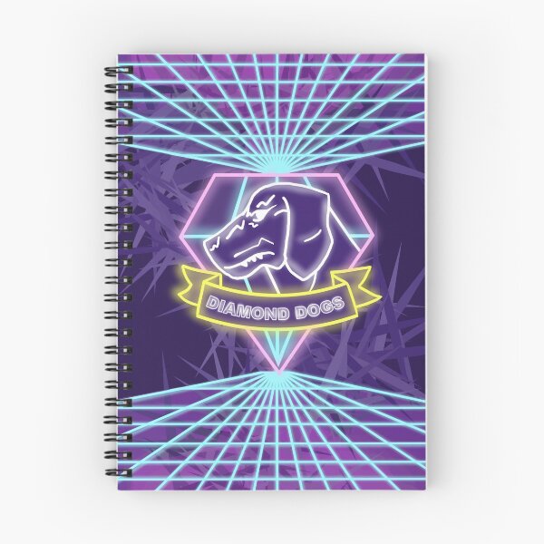 Artikelvorschau, Metal Gear Solid Diamond Hunde 80er Synthwave entworfen und verkauft von ultimatesongbir.