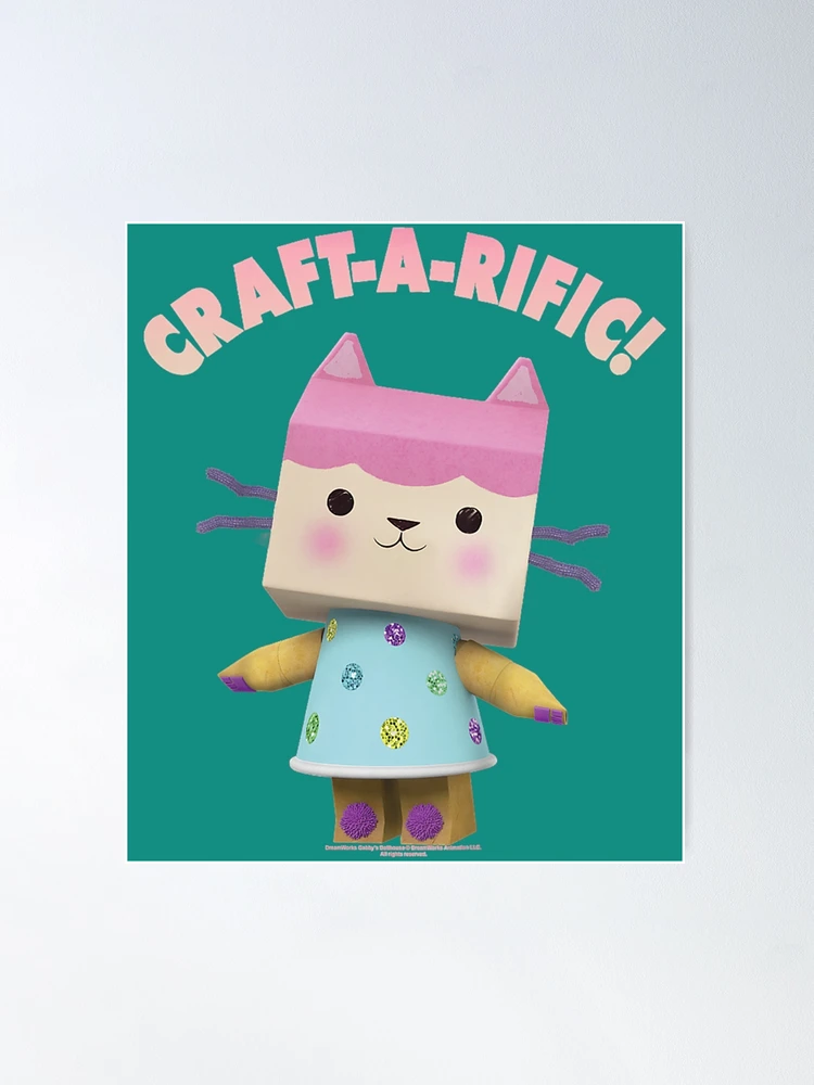 Gabby's Dollhouse Baby Box Craft-A-Rific Premium Matte Vertical Poster sold  by Stainless Olivette, SKU 40733293