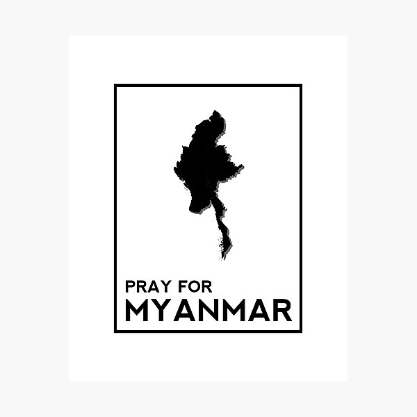 Item preview, Pray For Myanmar designed and sold by Art-Tease.