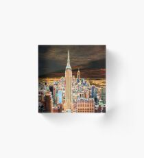 NYC NightScape Acrylic Block