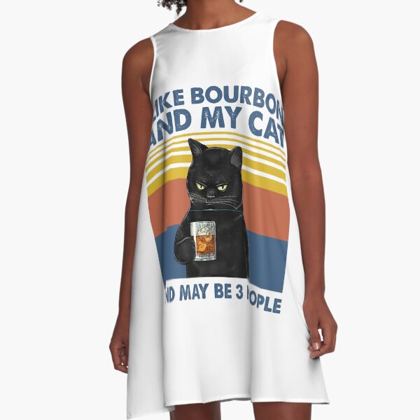 Item preview, I Like Bourbon And My Cat And May Be People  designed and sold by ongcong0202.