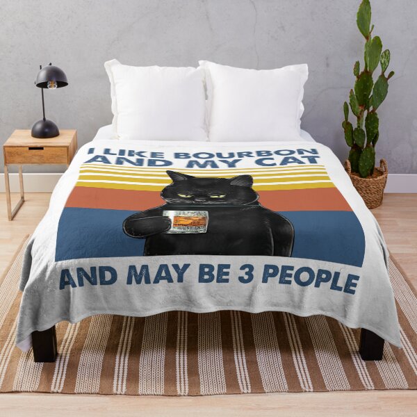 Item preview, I Like Bourbon And My Cat And May Be People  designed and sold by ongcong0202.