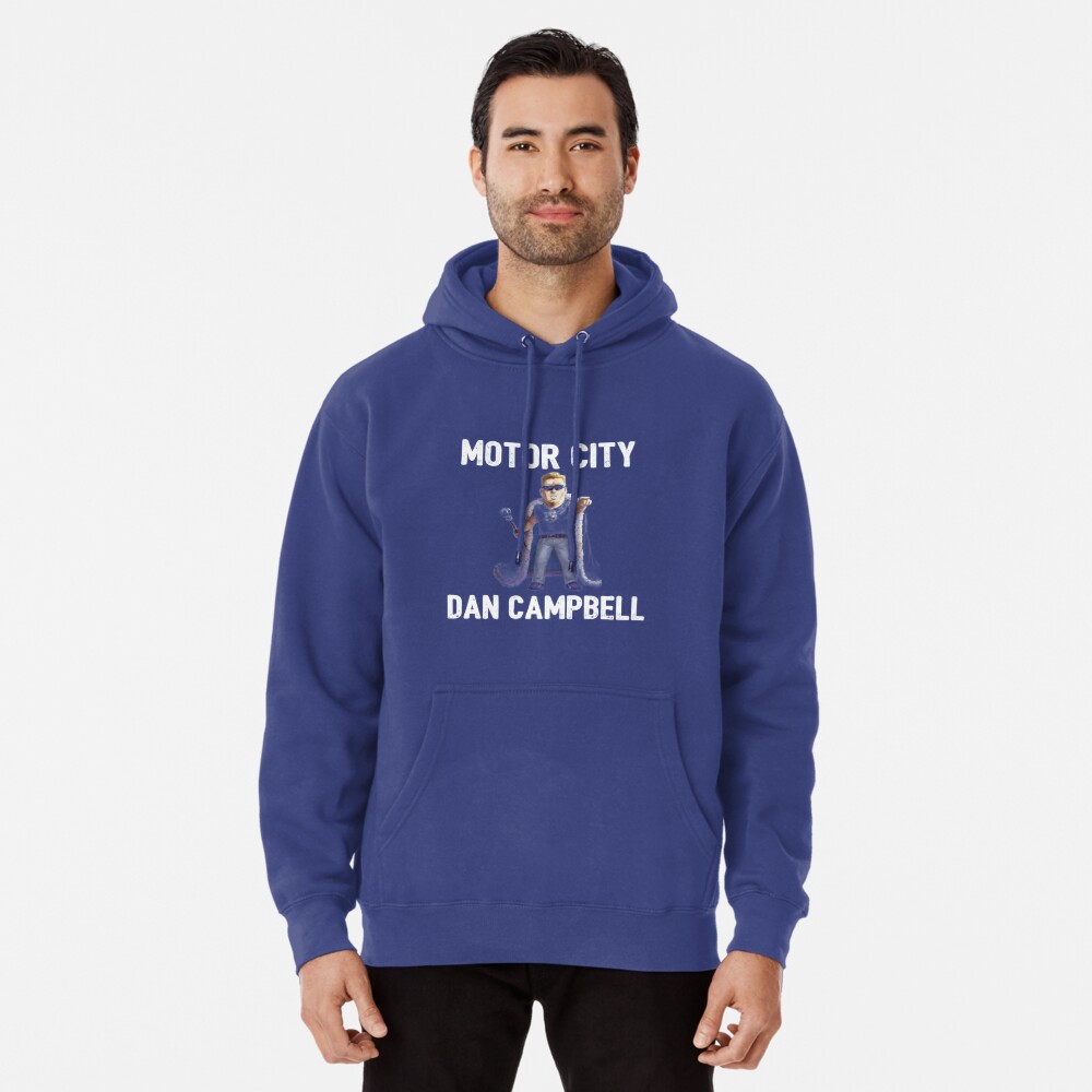 Motor City Dan Campbell Sweatshirt - Snowshirt