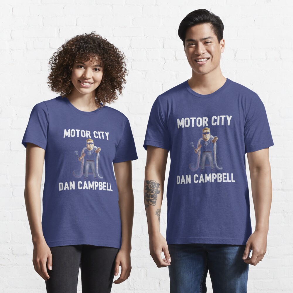 Mcdc Motor City Dan Campbell Funny Football Kids T-Shirt