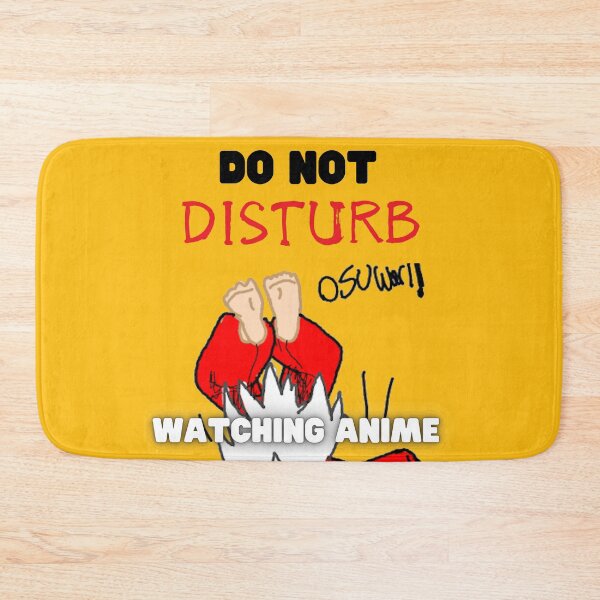 Item preview, do not disturb, watching anime  designed and sold by AnimeWorld8.