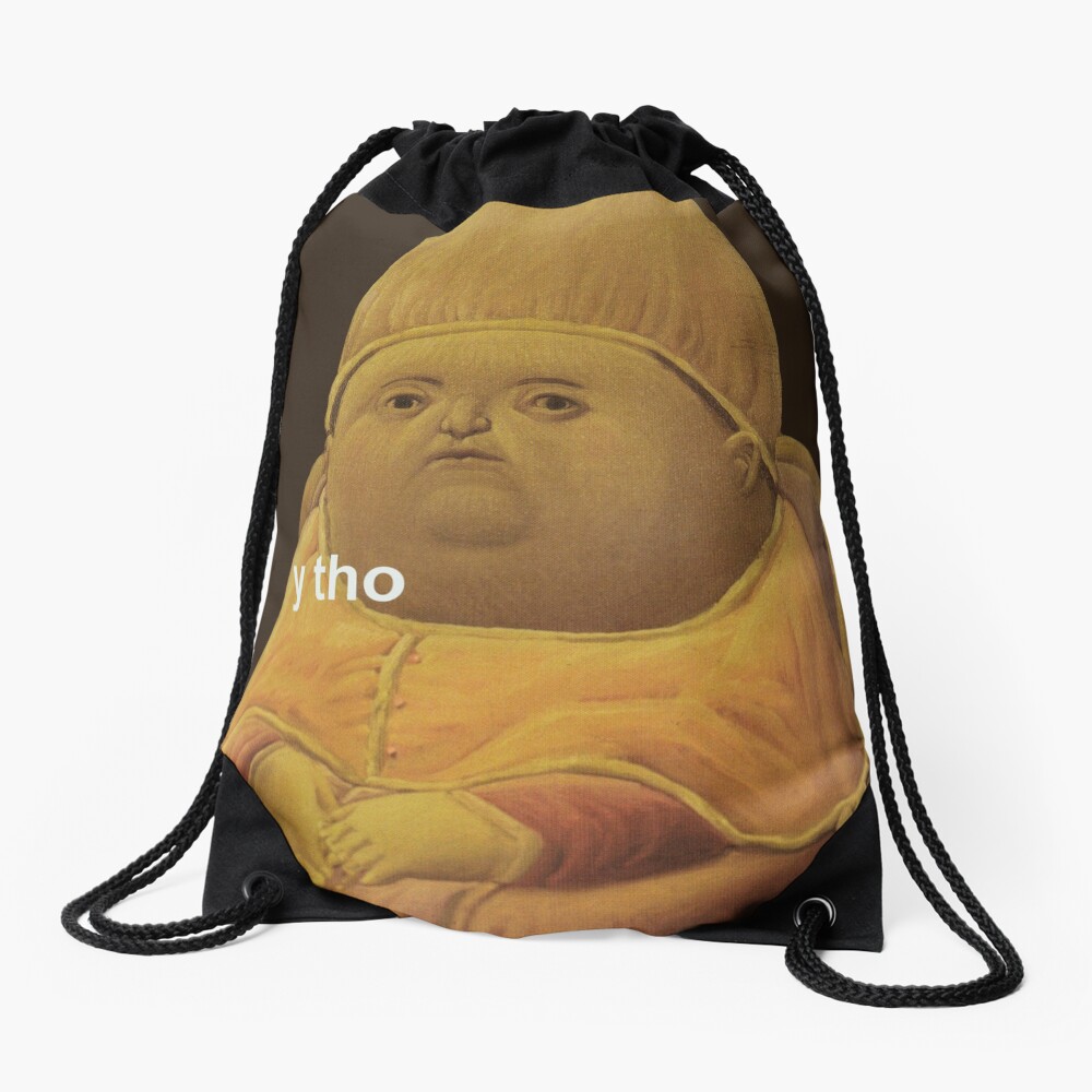 y tho Drawstring Bag