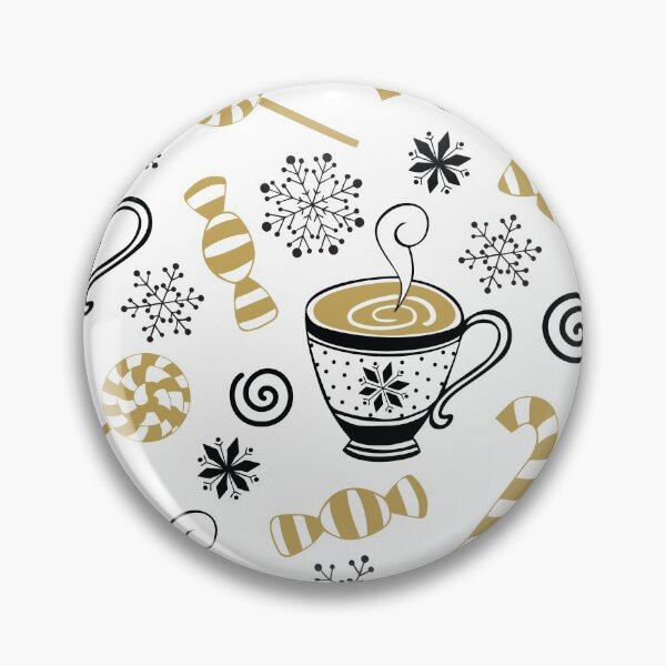 Item preview, Christmas seamless Coffee cup patterns designed and sold by MigdaliaFolsom.