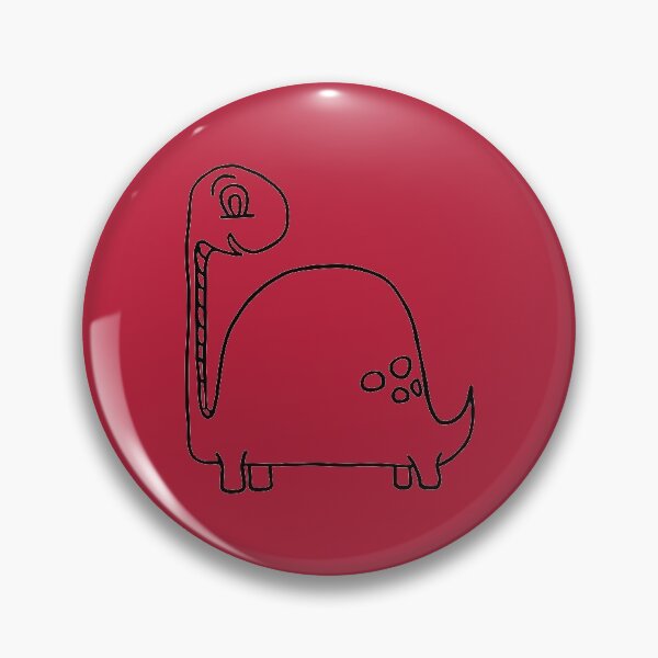 Item preview, Dinosaur Max in Red by Jess Cargill designed and sold by jesscargill.