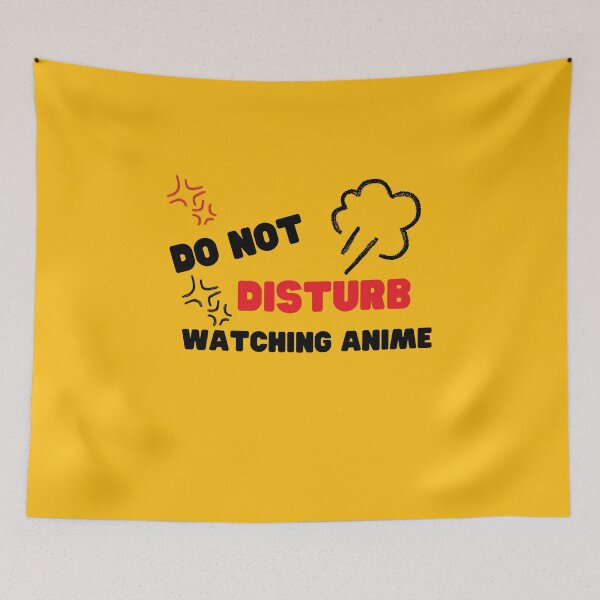 Item preview,  do not disturb, watching anime  designed and sold by AnimeWorld8.