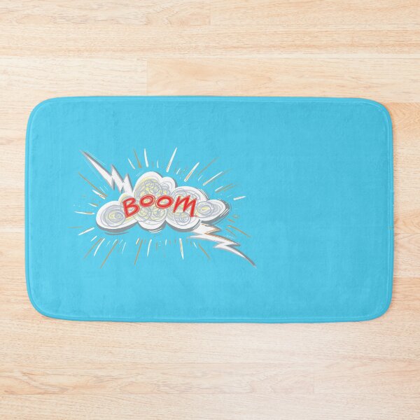 Item preview, Boom Lightning Cloud on Blue designed and sold by Dani Vittz.