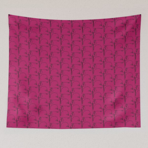Item preview, Dinosaur Max in Pink by Jess Cargill designed and sold by jesscargill.