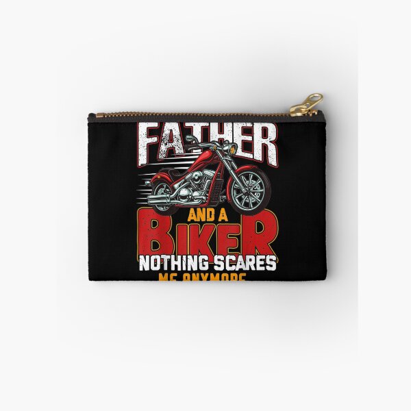 Item preview, Mens Biker Dad Funny Fathers Day Motorcycle Nothing Scares designed and sold by charissamo77.