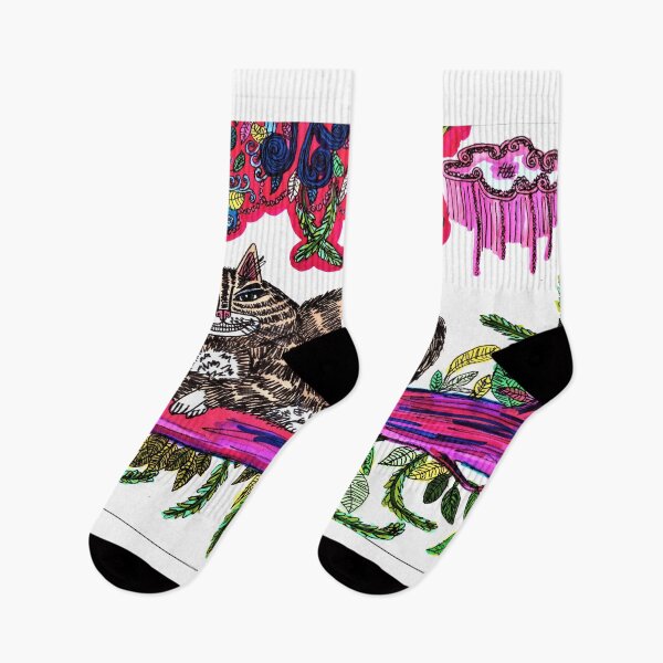 Item preview, Psychedelic Cheshire Cat designed and sold by Michelle Mead.